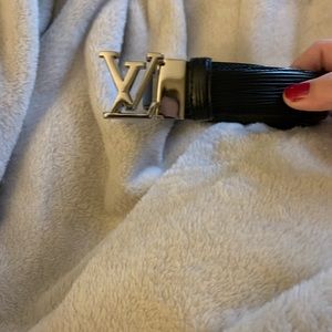 Louis Vuitton Epi leather belt